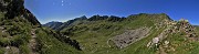 66 Dalla Bocchetta di Piedivalle salgo in Azzaredo con vista in Bocchetta di Budria-Monte Tartano